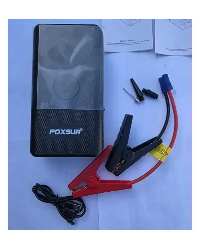 Cargador de batería 12 V 12 A con arrancador y compresor, foto 2 de 4