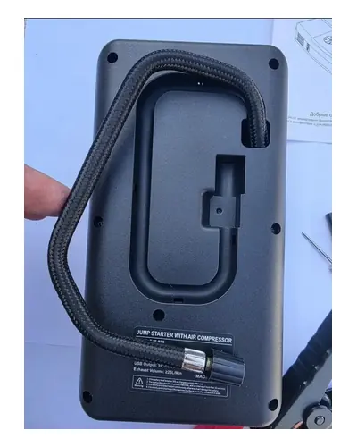 Cargador de batería 12 V 12 A con arrancador y compresor, foto 3 de 4