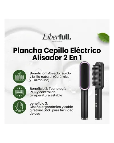 Plancha-cepillo alisador 2 en 1, foto 2 de 4