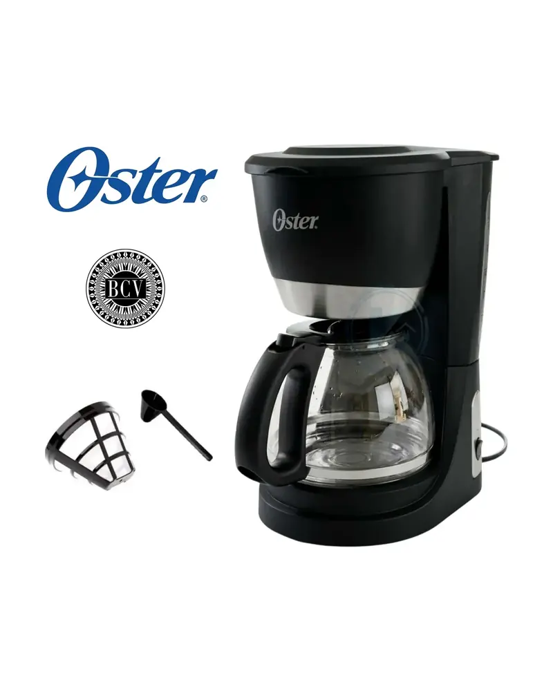 Cafetera eléctrica Oster de 12 tazas con filtro permanente, foto 1 de 4