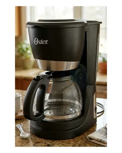 Cafetera eléctrica Oster de 12 tazas con filtro permanente, foto 4 de 4