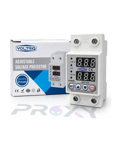Protector de voltaje ajustable de riel DIN, 63 A, foto 2 de 4