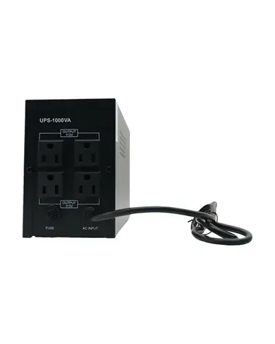 UPS interactivo de 1.000 VA / 600 W con pantalla, 4 tomas, foto 3 de 4