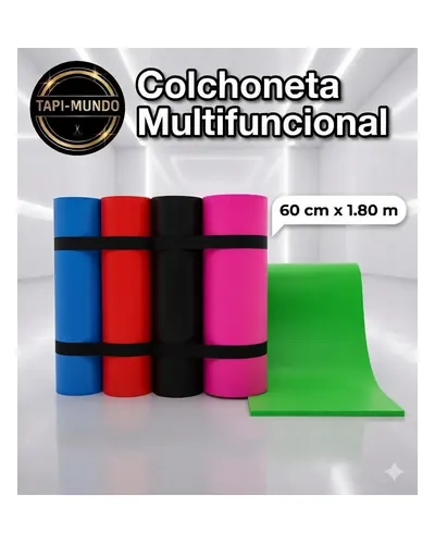 Colchoneta plegable para yoga y camping