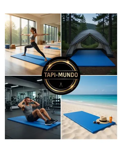 Colchoneta plegable para yoga y camping, foto 3 de 3