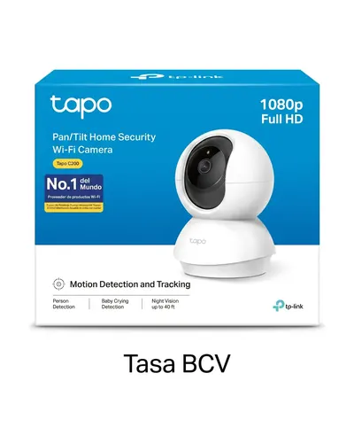 Cámara de seguridad Wi-Fi 1080p Tapo C200
