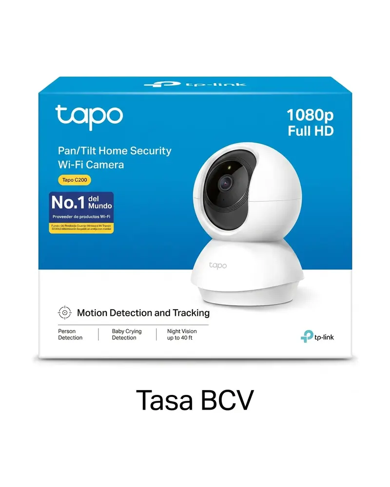 Cámara de seguridad Wi-Fi 1080p Tapo C200, foto 1 de 3