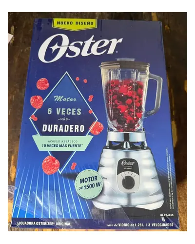 Licuadora Oster 1,5 L vaso de vidrio 1500 W, foto 2 de 3