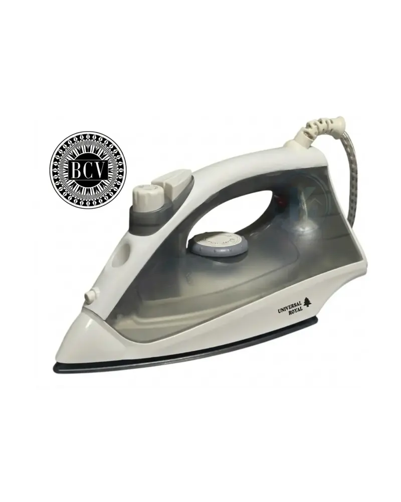 Plancha de ropa a vapor con suela cerámica, 1.000 W, foto 1 de 4