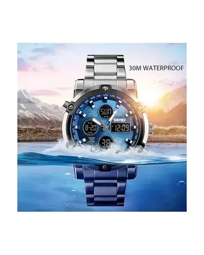 Reloj Skmei 1389 de acero, 50 m, foto 3 de 4