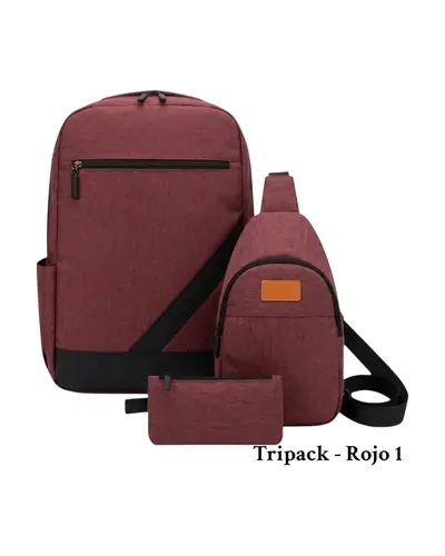 Morral multifuncional con puerto USB para caballero, foto 4 de 4
