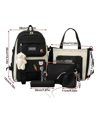 Set de morral escolar 5 en 1, foto 3 de 3