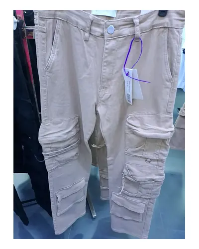 Pantalón jean cargo de caballero, foto 4 de 4