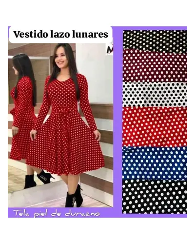 Vestido largo casual de dama, foto 4 de 4