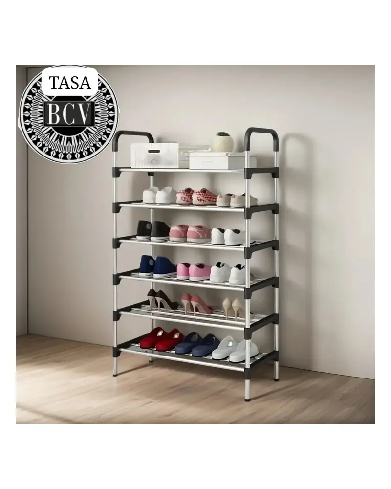 Zapatera armable de 6 niveles para 21 pares, foto 1 de 4