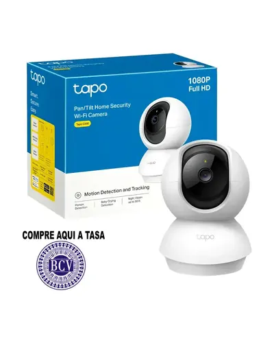 Cámara Tapo C200C Wi-Fi 1080p con audio