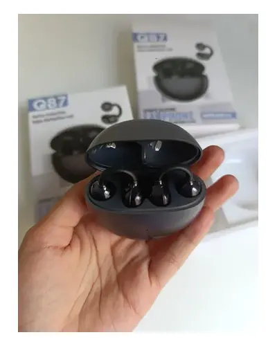 Audífonos inalámbricos de clip para la oreja, negros, foto 3 de 4