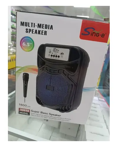 Corneta Bluetooth de 6,5" con radio, USB y SD, foto 2 de 2